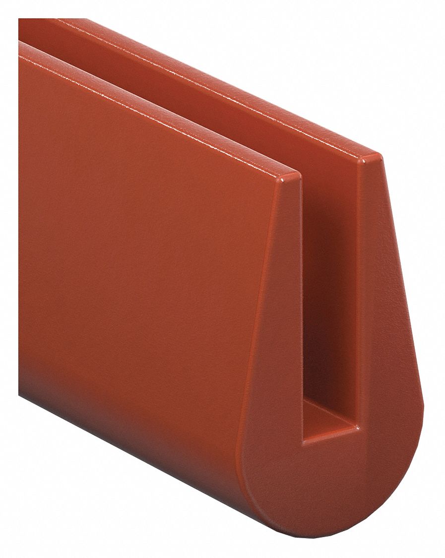 Style F, Silicone, Rubber Edging 3HCJ9ZTRIM67 Grainger