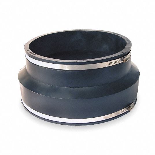 GRAINGER APPROVED Elastomeric Polyvinyl Chloride Flexible Coupling, For