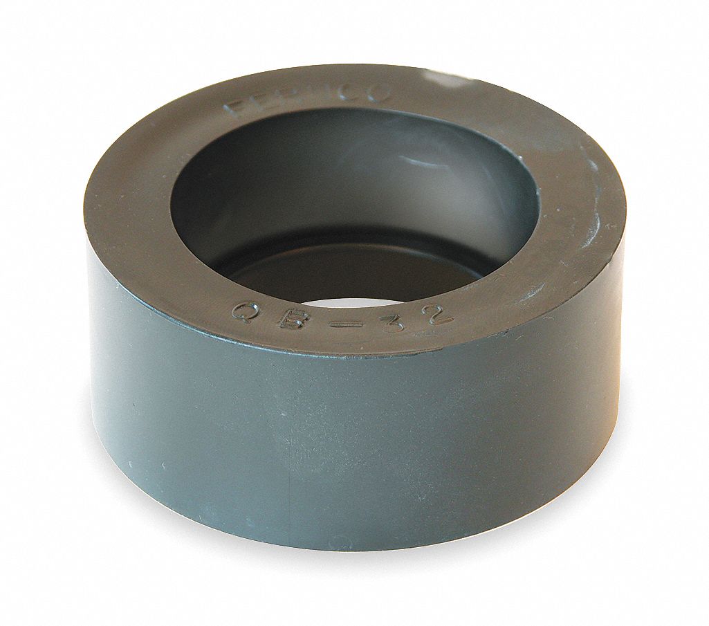 FERNCO Elastomeric Polyvinyl Chloride Flexible Bushing, For Pipe Size 3