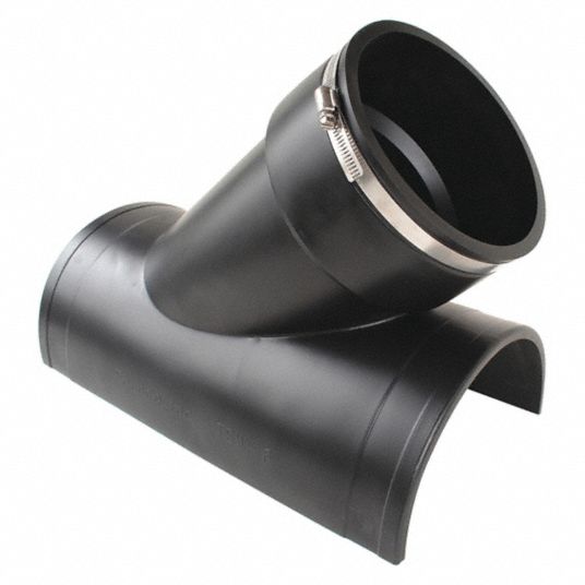 GRAINGER APPROVED Elastomeric Polyvinyl Chloride Flexible Tap Saddle
