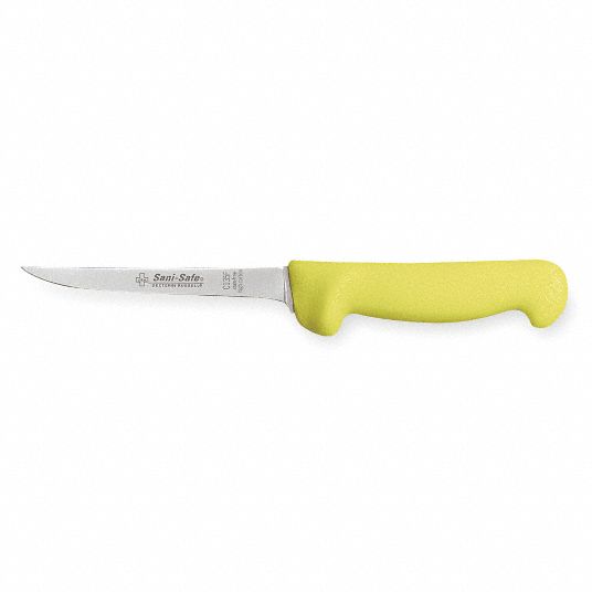 5 in Fish Boning Knife, HiVisibility Yellow Grainger
