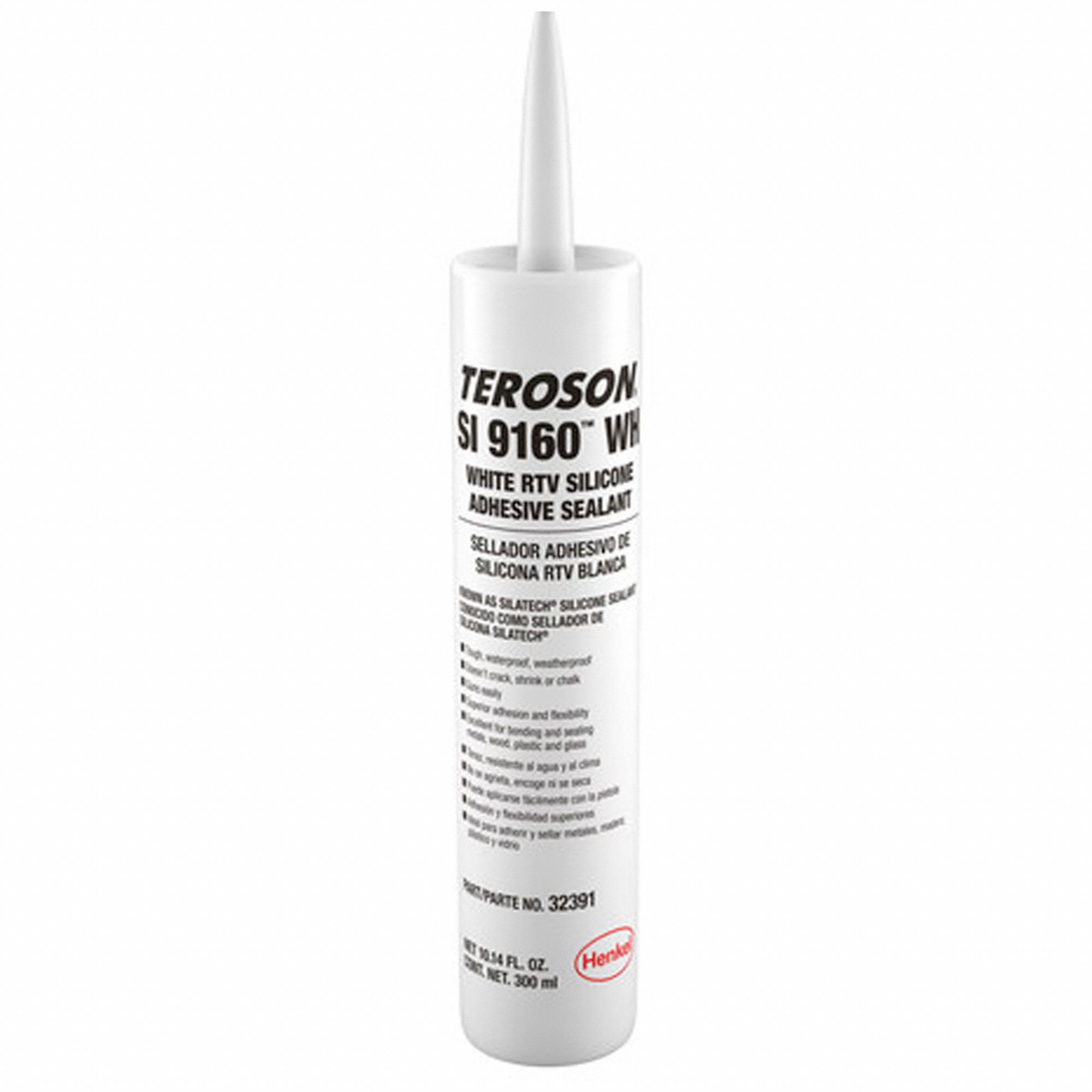 GASKET SEALANT, SI 9160, 10.15 FL OZ, CARTRIDGE, WHITE, OIL RESISTANT