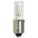 AMPOULE INCANDESCENTE, BAÏONNETTE MINIATURE (BA9S), TUBULAIRE, T2½, 24MB, 24VCA