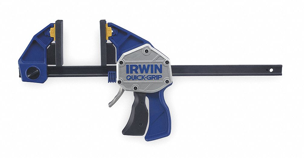 IRWIN BAR CLAMP/SPREADER,STEEL,12" CAPACITY Bar Clamp/Spreaders