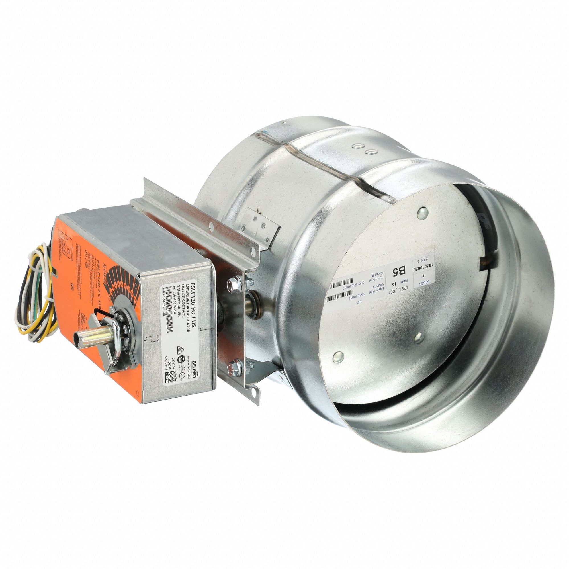 REG COUPE-FUMEE ROND, 24V, 350 F