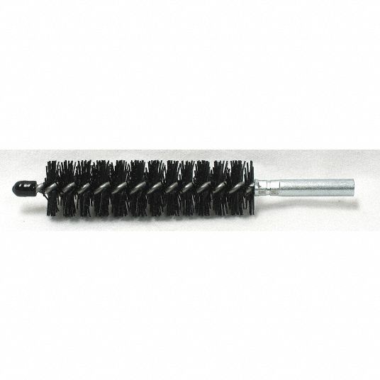 TOUGH GUY Condenser Tube Brush, Nylon, Brush Length (In.) 4 in, Brush