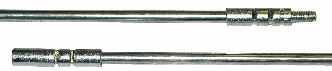 EXTENSION ROD, 0.25 IN DIAMETER, MALE, FEMALE, 3 FT OVERALL L