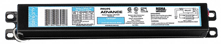 Philips Advance ICN1P32N Electronic Ballast T8 Lamps 120/277v for sale online 