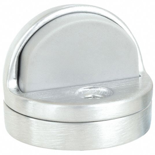 Floor - Mounted, 1 13/16 in Wd, Dome Door Stop - 3HHY6|441CU.26D - Grainger