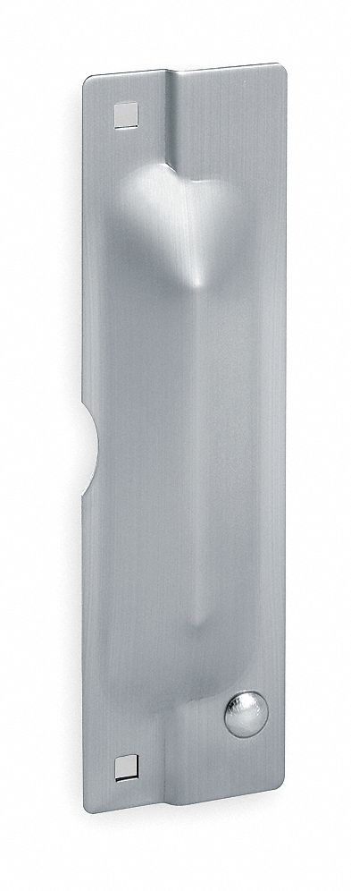Latch Guard Satin for 2-1/8 in Dia.Lock