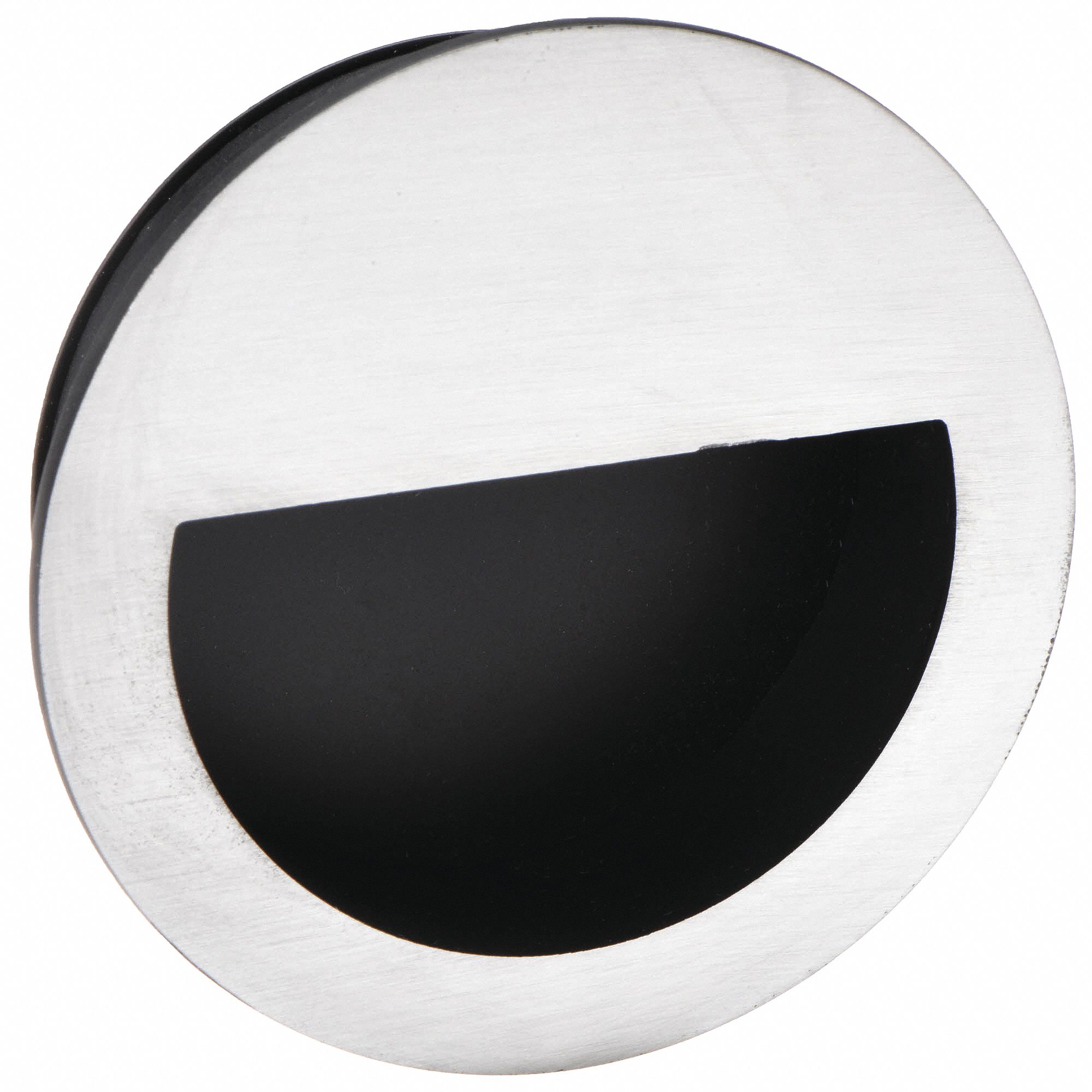 Tray Pull: Unthreaded Holes, Brass, Silver, Tray