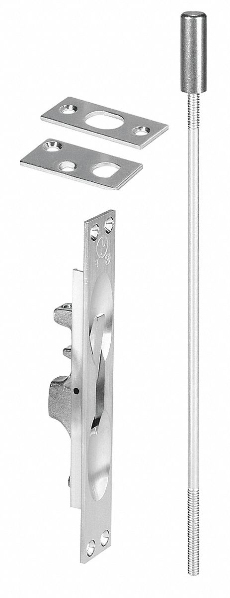 LEVER EXTENSION FLUSH BOLT,SATIN CH