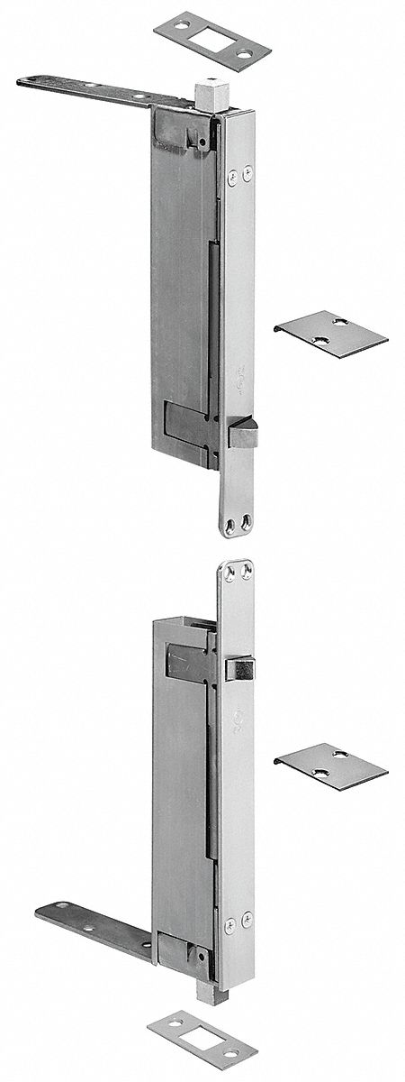 Automatic Flush Bolt Satin Chrome