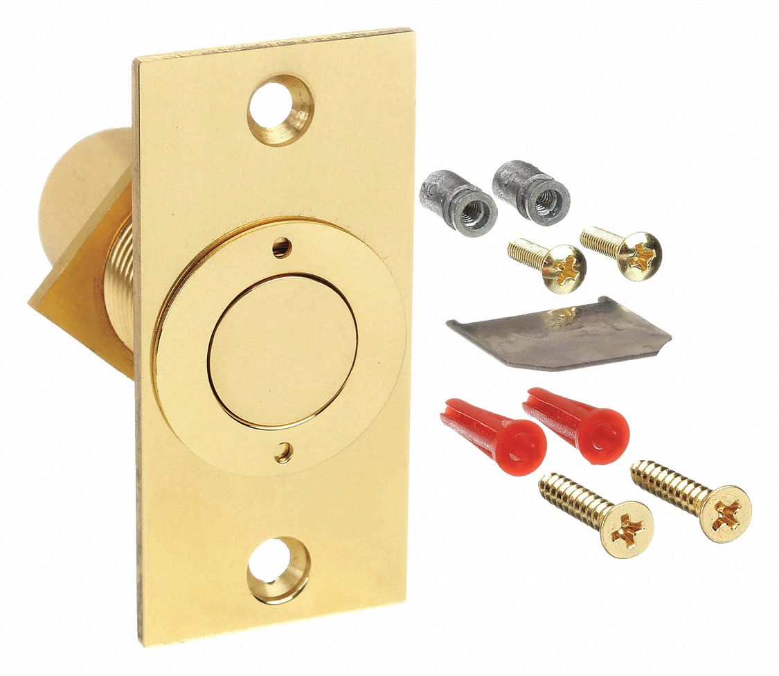 Dust-Proof Strike Plate Brass