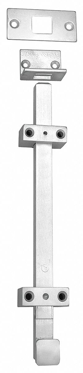 Rockwood Heavy Duty Surface Bolt Satin Chrome 3hje2 585 24 26d