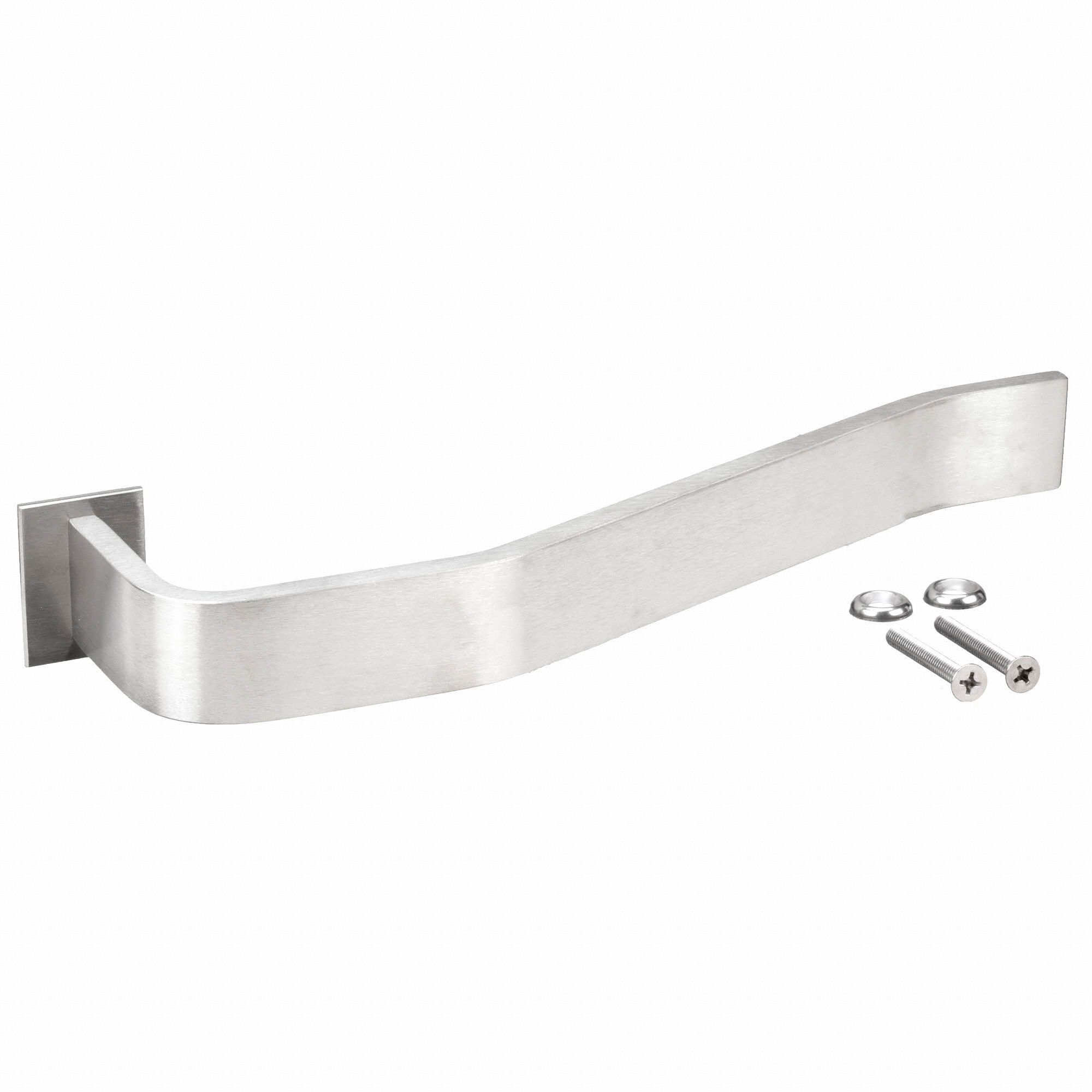 ROCKWOOD Lever Door Trim Protector Bar: 3 1/4 in Projection, 12 in ...