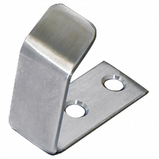 ROCKWOOD, 1 Hooks, Stainless Steel, Coat Hook 3HJG9RM829.32D Grainger
