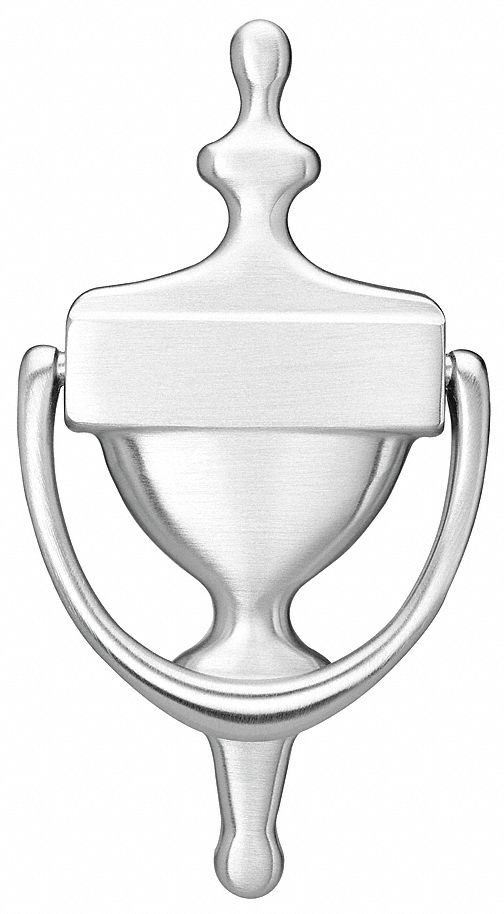 Rockwood Door Knocker Satin Chrome 3hjh8 611 26d Grainger