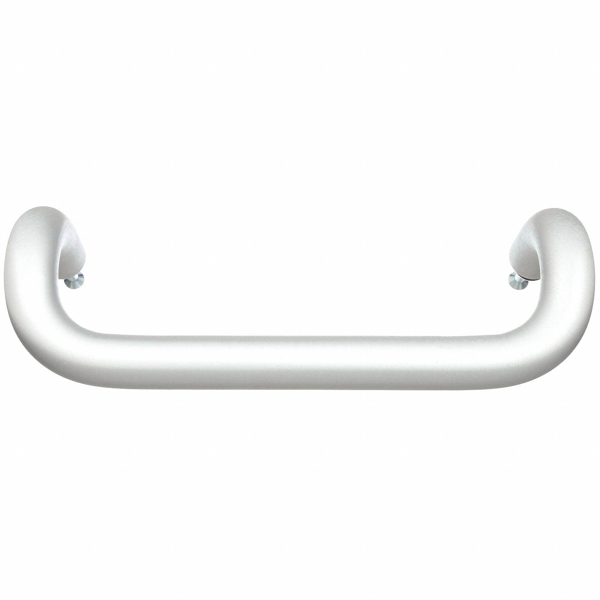 Rockwood Aluminum Offset Pull Handle with Polished Finish, Silver