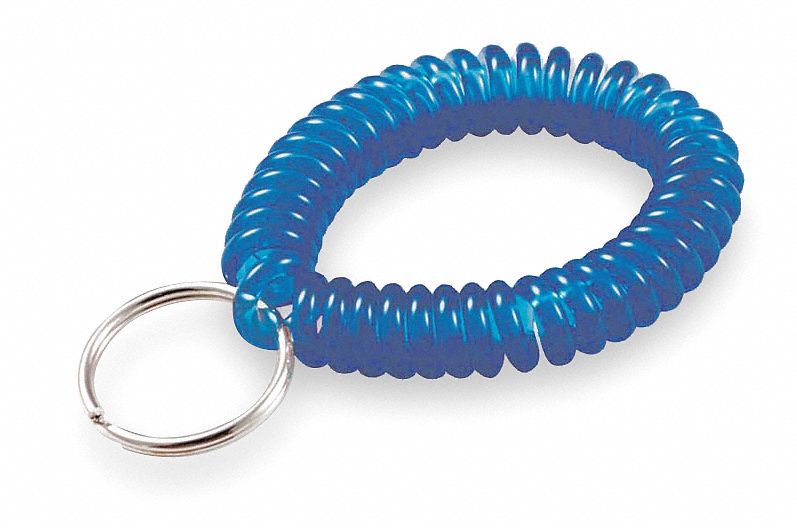 COIL WRIST WITH SPLIT KEY RING