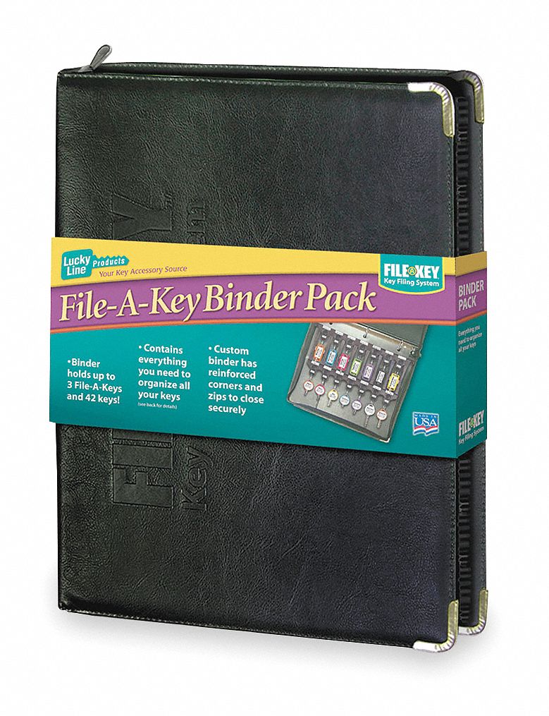 FILE-A-KEY,BINDER,42 UNITS