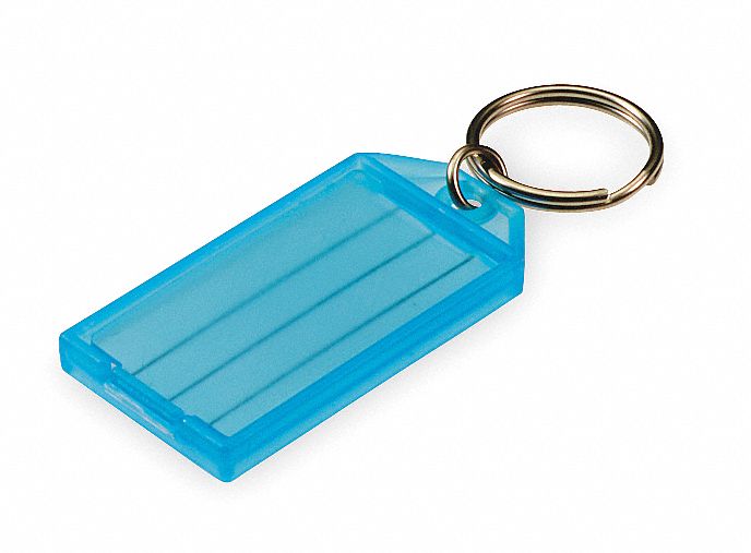 Porte-clés avec étiquette - porte-clef key clip assortis