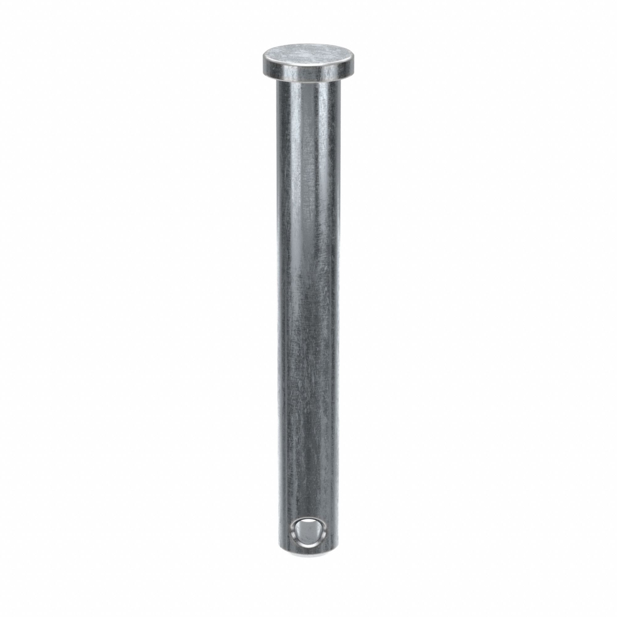Clevis Pin, 2.5 in L 0.313in dia, PK25: Inch, 5/16 in Pin Dia, 2 1/2 in Shank Lg, Steel, Headed, 25 PK