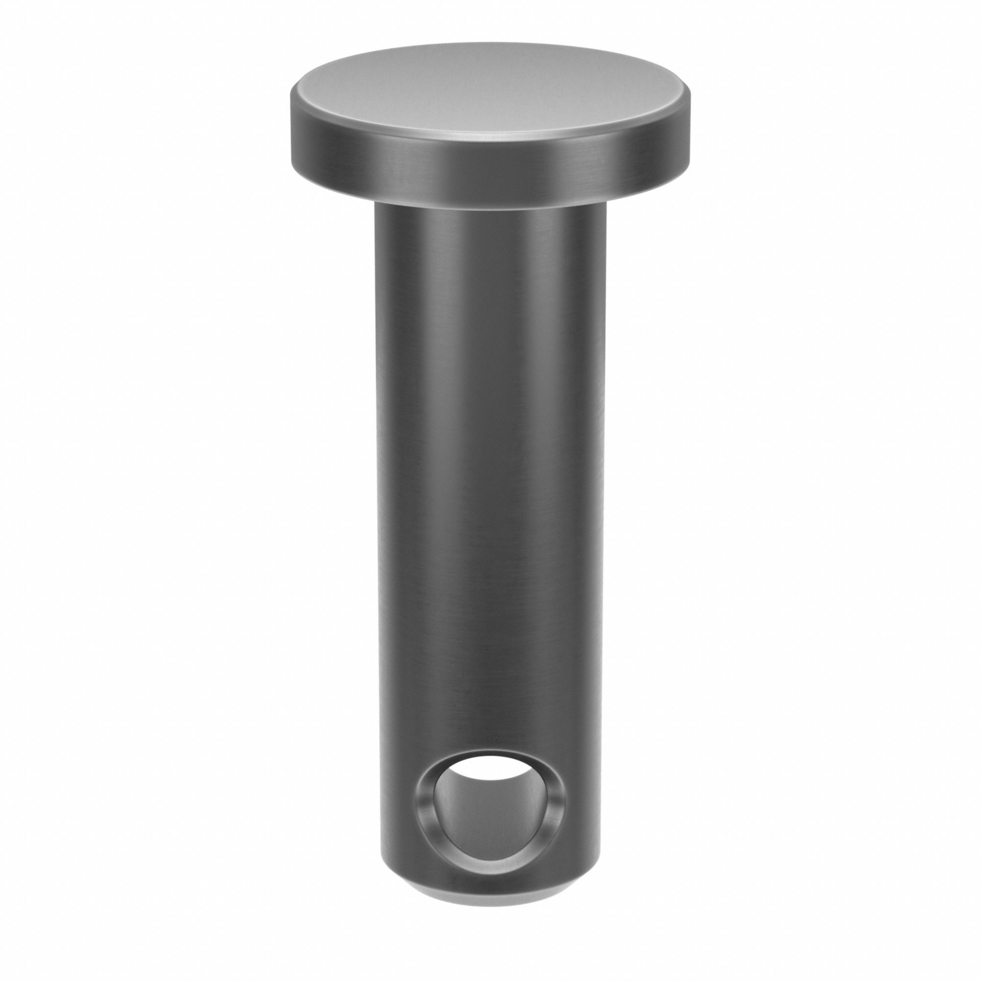 Clevis Pin, 0.625 in L 0.188in dia, PK25: Inch, 3/16 in Pin Dia, 5/8 in Shank Lg, Steel, Plain, 25 PK