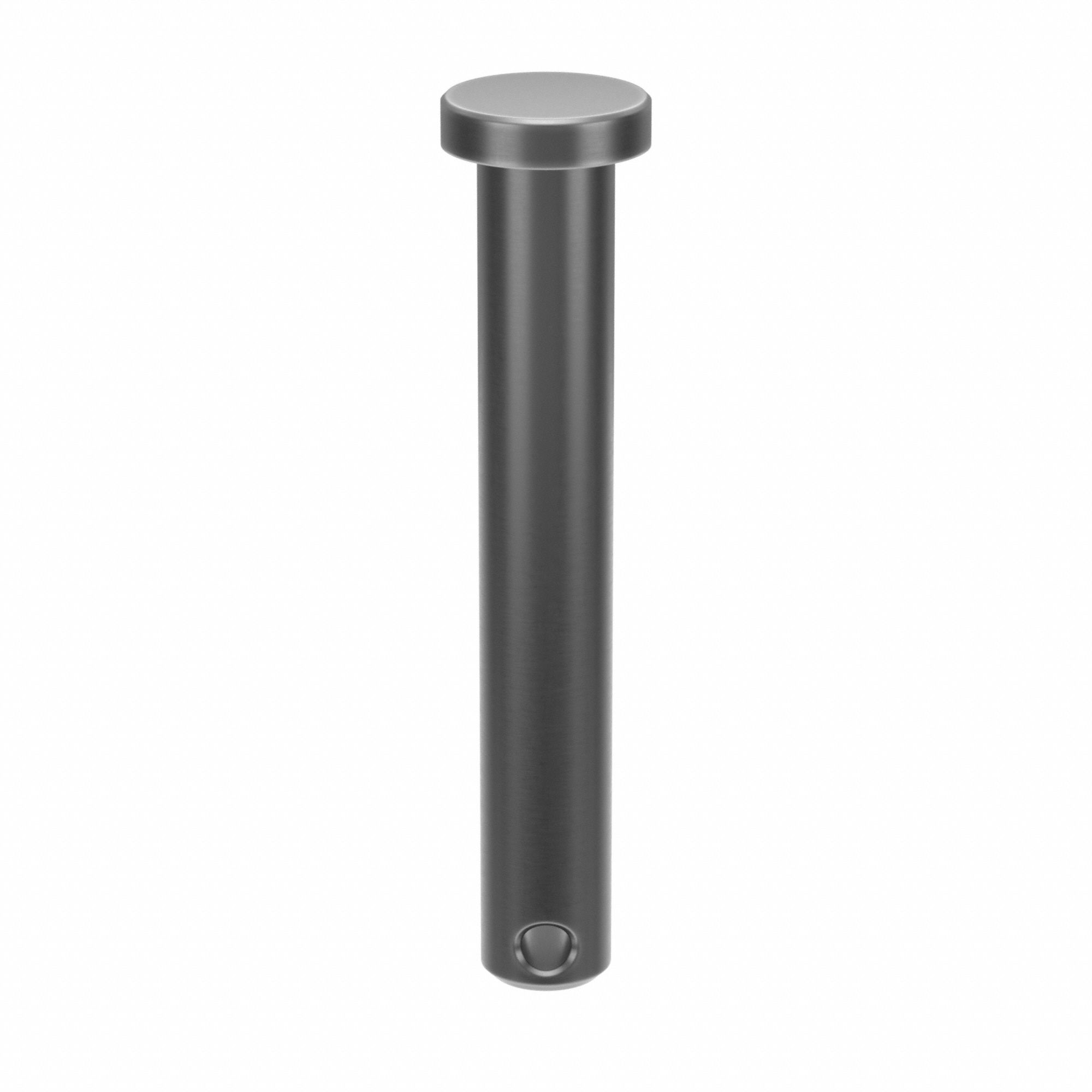 Clevis Pin, 1.625 in L 0.25in dia, PK25: Inch, 1/4 in Pin Dia, 1 5/8 in Shank Lg, Steel, Plain, 25 PK