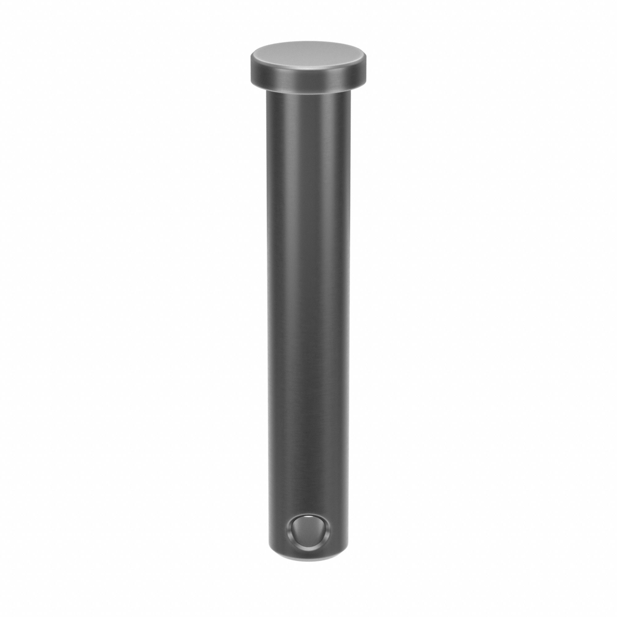 Clevis Pin, 2.25 in L 0.375in dia, PK25: Inch, 3/8 in Pin Dia, 2 1/4 in Shank Lg, Steel, Plain, 25 PK