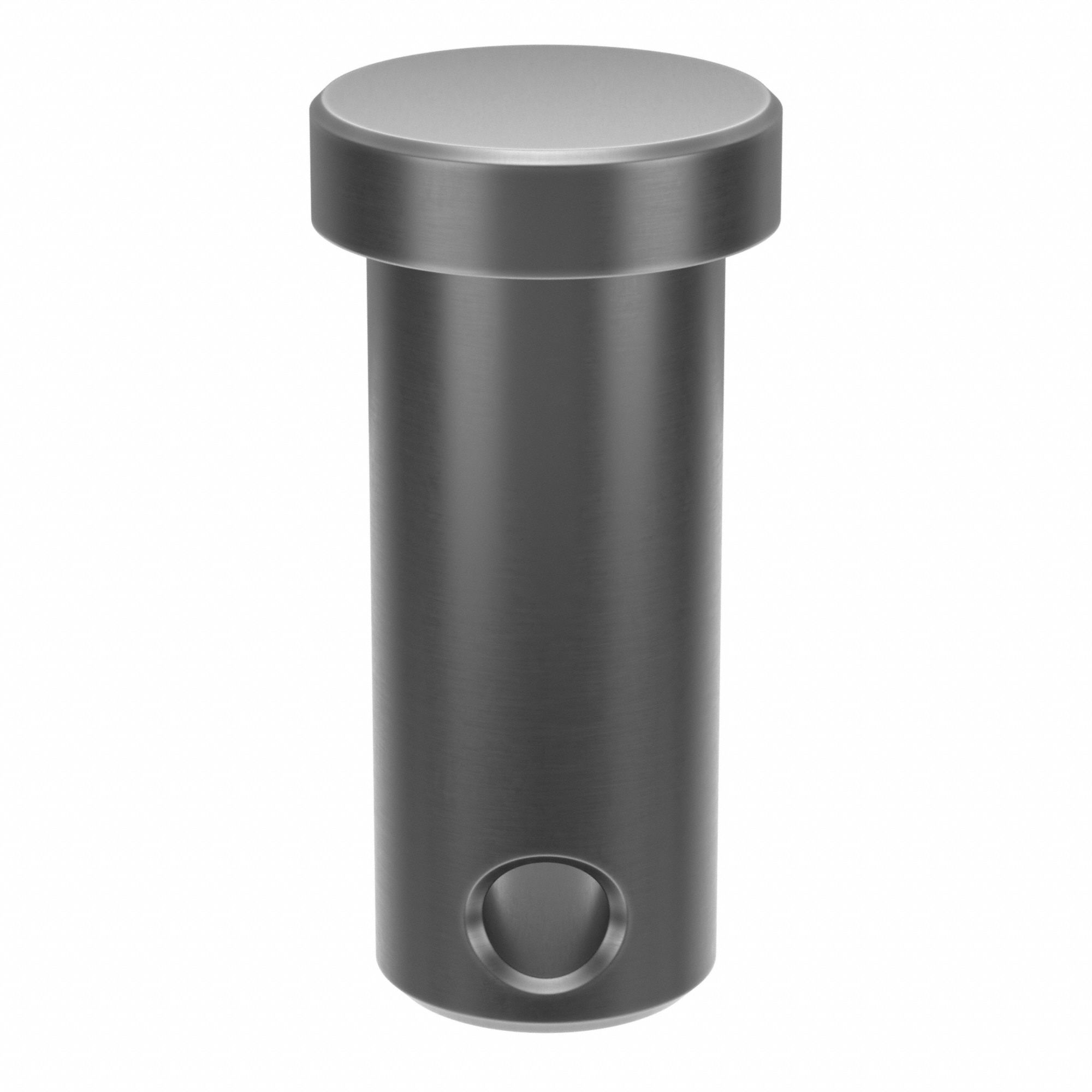 Clevis Pin, 1 in L, Steel 7/16 in dia, PK10: Inch, 7/16 in Pin Dia, 1 in Shank Lg, Steel, Plain, 10 PK