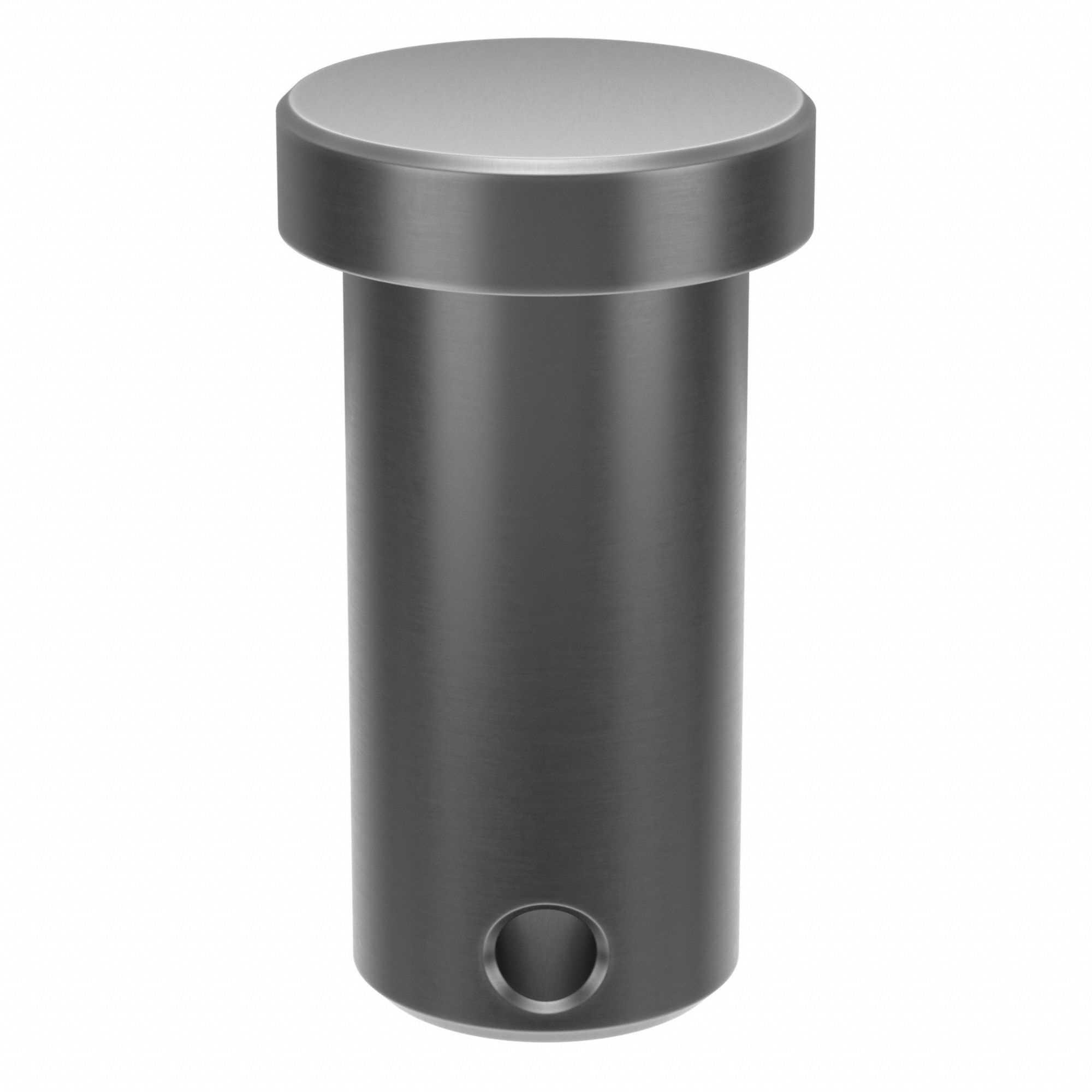 Clevis Pin, 1.25 in L 0.625in dia, PK10: Inch, 5/8 in Pin Dia, 1 1/4 in Shank Lg, Steel, Plain, 10 PK