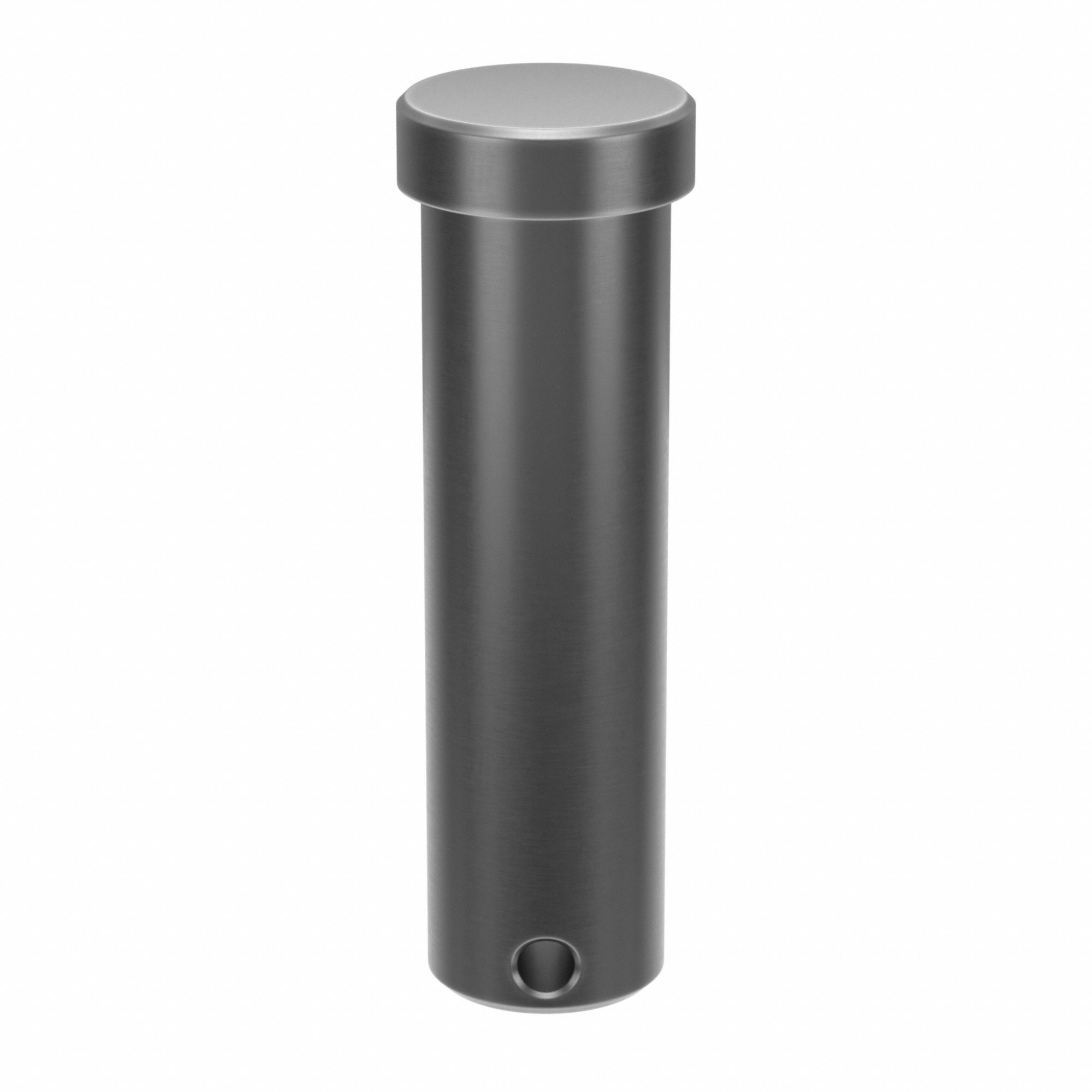 Clevis Pin, 3 in L, Steel 0.875 in dia: Inch, 7/8 in Pin Dia, 3 in Shank Lg, Std Clevis Pin, Steel