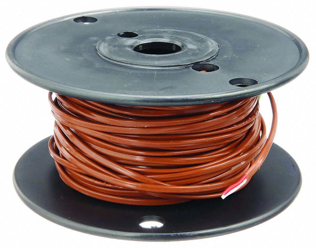 Thermocouple Wire: Type J, 20 AWG Conductor Size, 100 ft
