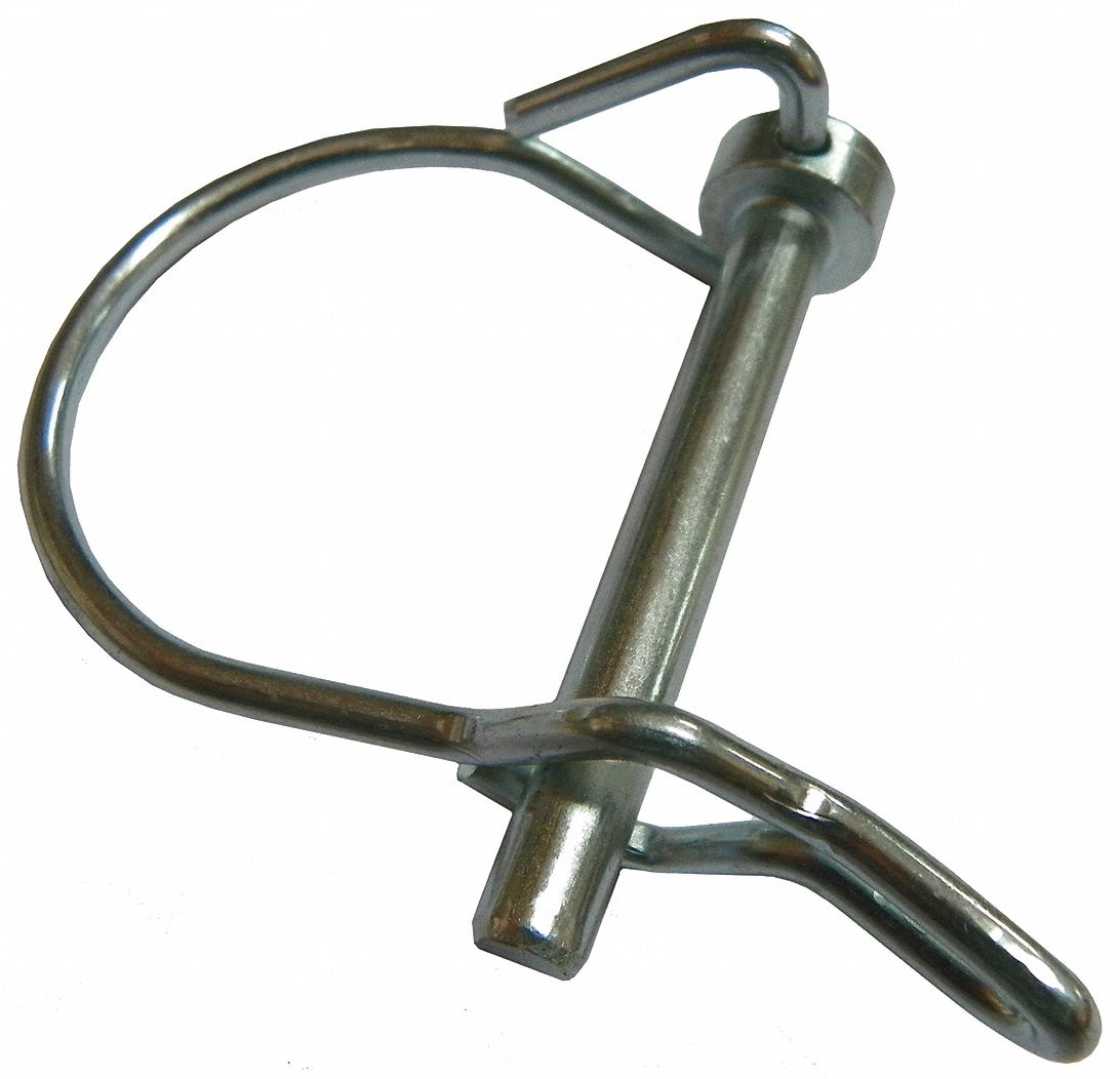 2-1/4" Low Carbon Steel Safety Pin with Zinc Fini