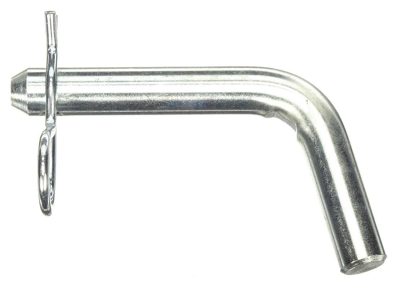 HITCH PIN, ⅝ IN DIA, 3 IN L, STEEL, BENT, INCH, ⅝ IN DIA, 3 IN SHANK L, GRADE 1038