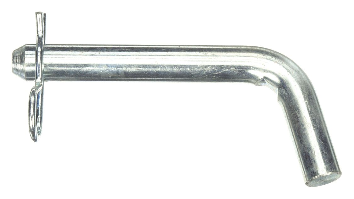 HITCH PIN, ¾ IN DIAMETER, BENT, INCH, ¾ IN DIAMETER, 4½ IN SHANK L, STEEL