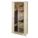 STORAGE CABINET, 36 IN X 18 IN X 78 IN, 5 SHELVES, SWING HANDLE/KEYED, 22 GA PANEL, ADJUSTABLE