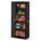 7824 ARMOIRE ASSMBL NOIR 36X24X78
