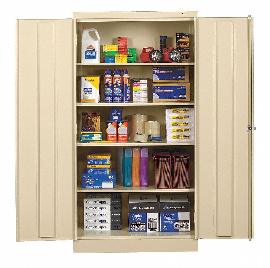 STORAGE CABINET,24 GA.,150 LB. CAPACITY