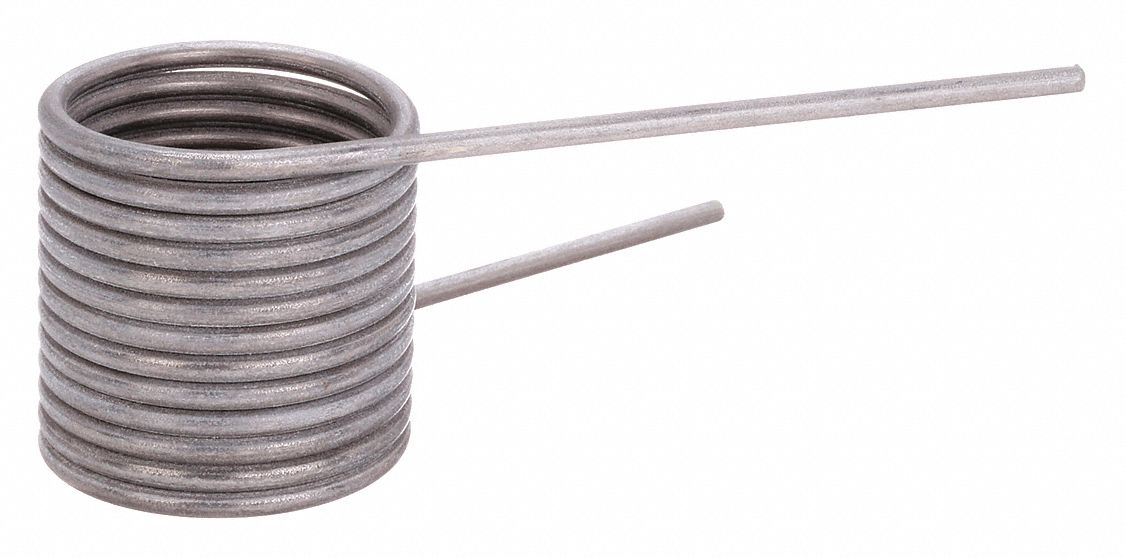 1 in Spring Lg Torque, 360° Deflection Angle (Deg.), Torsion Spring