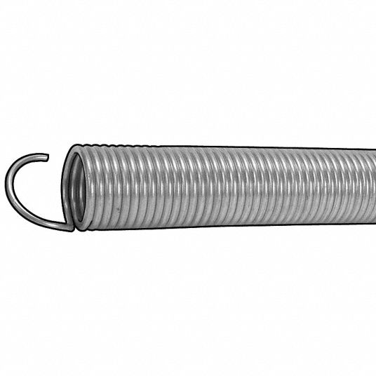 GRAINGER APPROVED 16 1/2 in MBHD Carbon Steel Gate Extension Spring