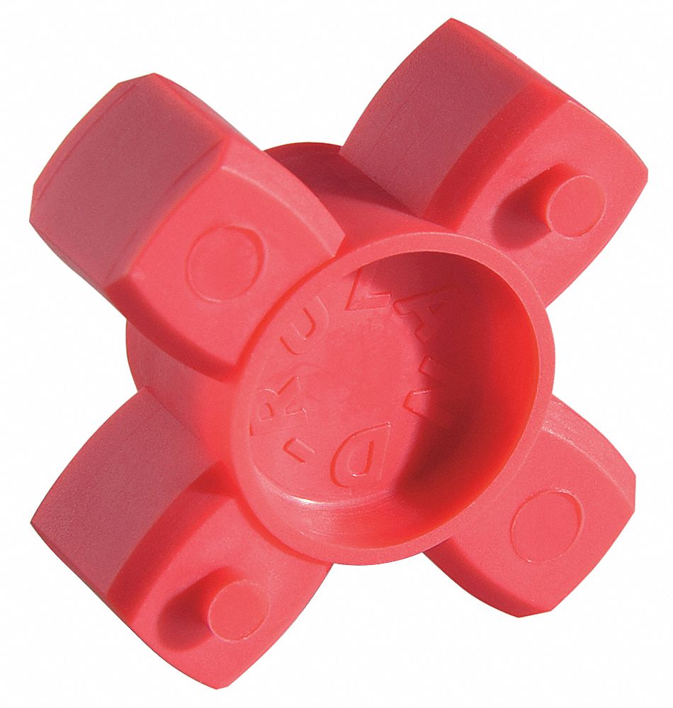 Jaw Coupling Insert: 1 in Outside Dia, Inch, 8, 000 RPM Max Speed, 0.238 hp