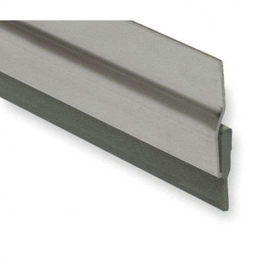 GRAINGER APPROVED Double Door Weatherstrip, 7 ft Overall Length
