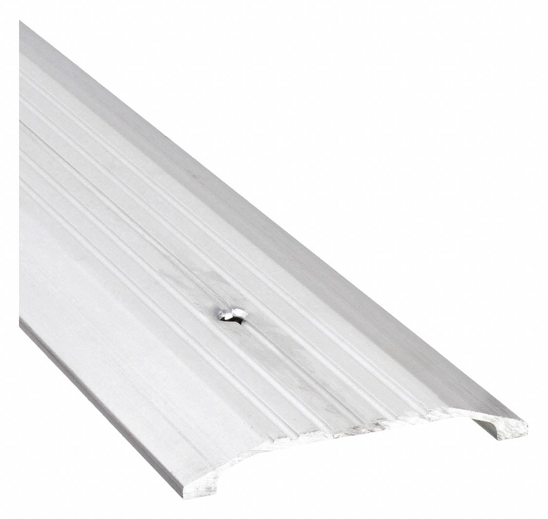 Door Threshold: Saddle, Aluminum, 4 ft Lg
