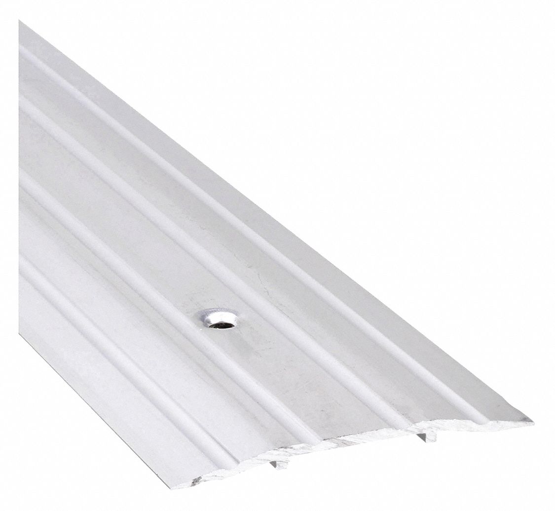 Door Threshold: Saddle, Aluminum, 3 ft Lg