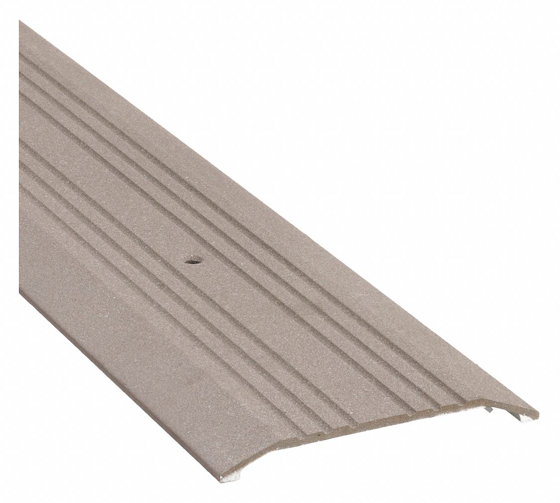 Door Threshold: Saddle, Aluminum, 6 ft Lg