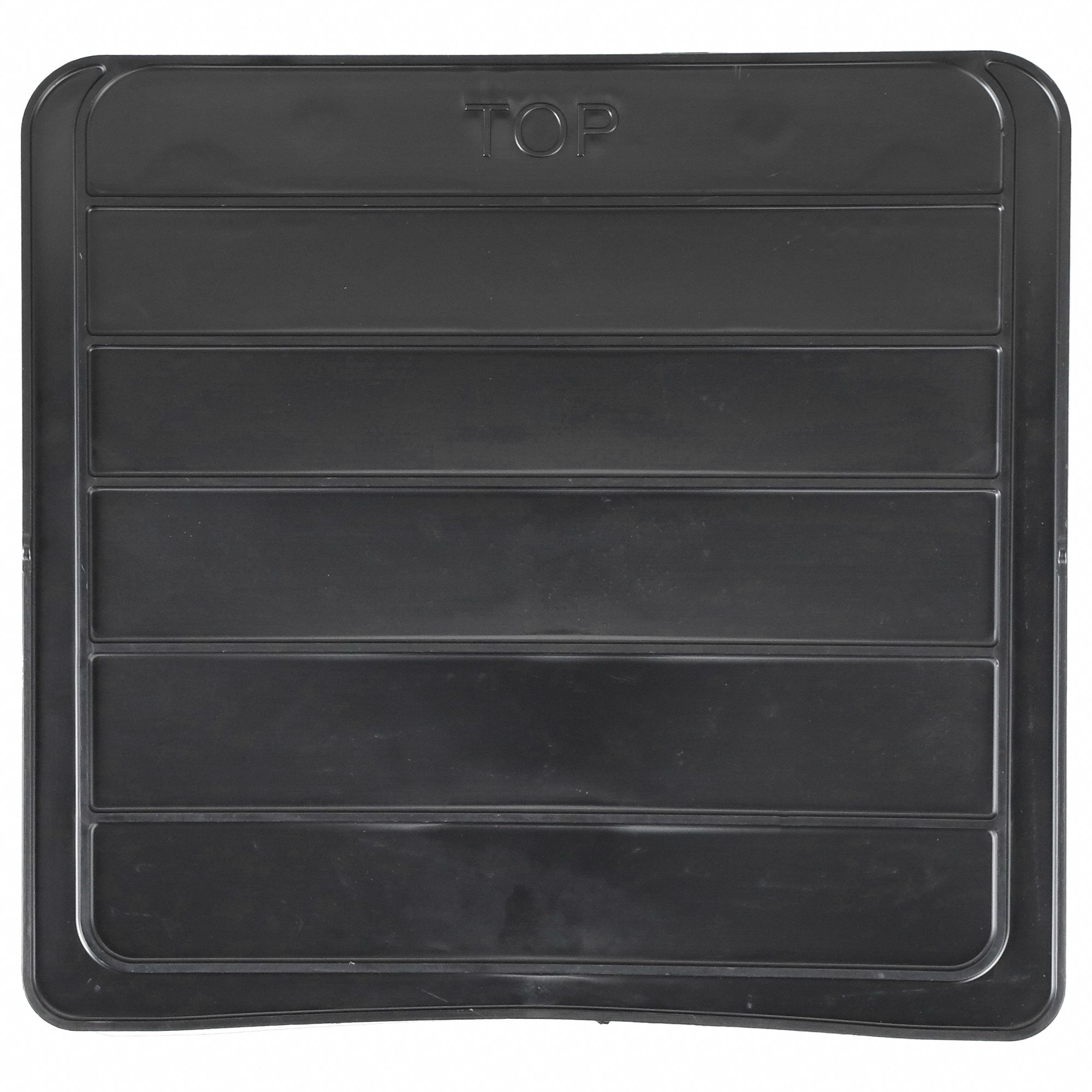 BIN DIVIDER, 9⅝ IN X 8⅞ IN, BLACK, 6 PK