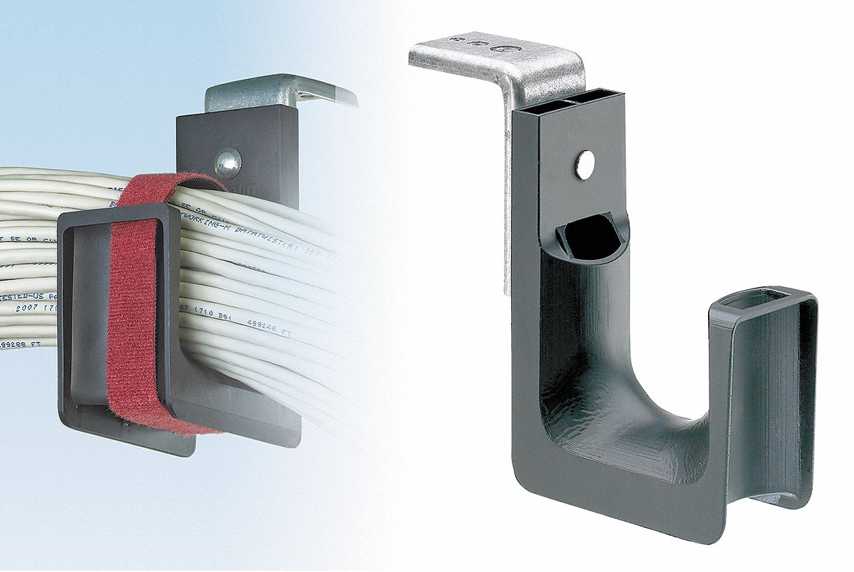 PANDUIT J Hook, Ceiling Mount, 4 In, PK10 3HTC3JP4CMX20 Grainger