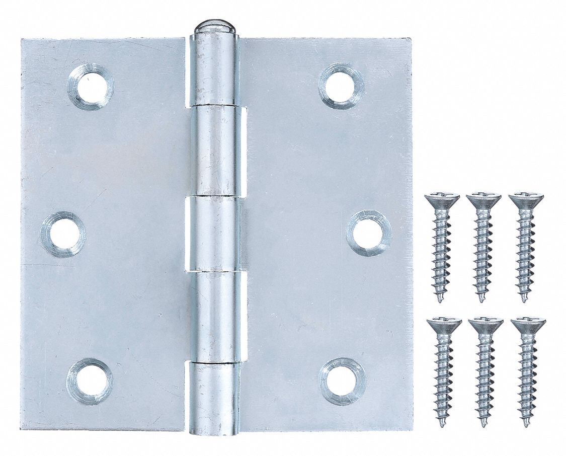 HINGE, STANDARD, 3-1/2 X 3-1/2 IN